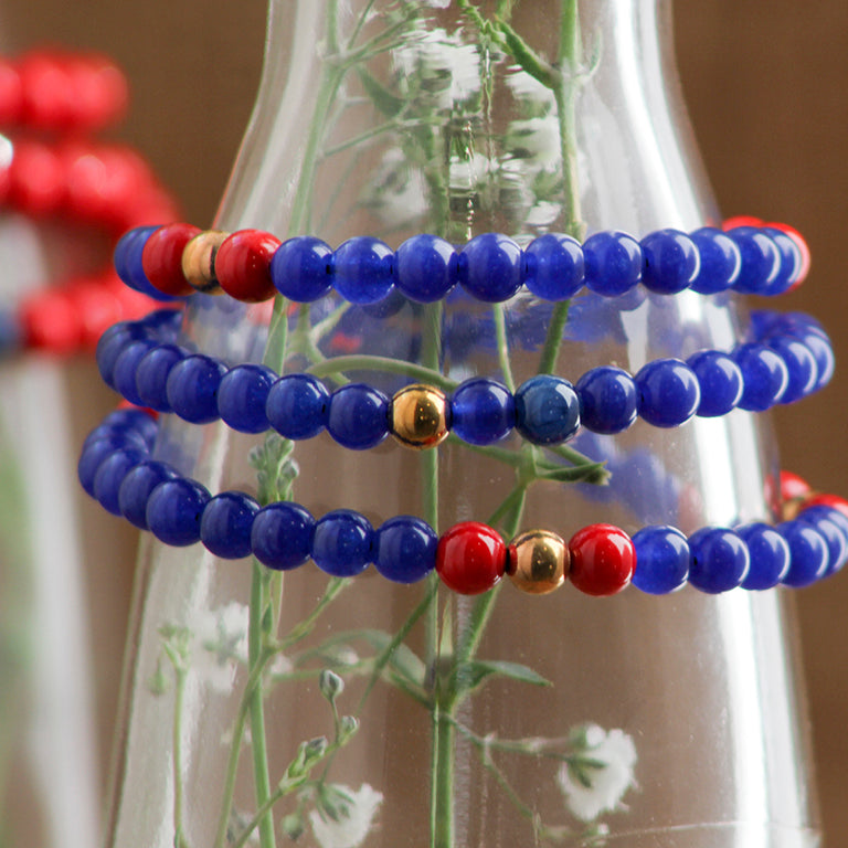 Wisdom & Positivity Beads Bracelet for  men