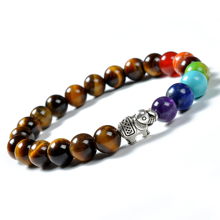 Elephant Protection Chakra Bracelet